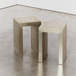 Textural U side tables - ON HOLD