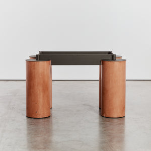 Serenissimo dining table by Lella & Massimo Vignelli