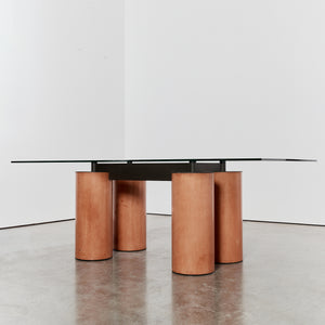 Serenissimo dining table by Lella & Massimo Vignelli