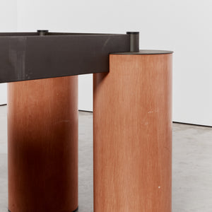 Serenissimo dining table by Lella & Massimo Vignelli