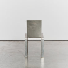 Load image into Gallery viewer, Artist made bent aluminium chair

