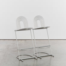Load image into Gallery viewer, Pair of  swing bar stools by Jutta &amp; Herbert Ohl for Rosenthal
