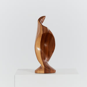 Wood twist sculpture - HIRE ONLY