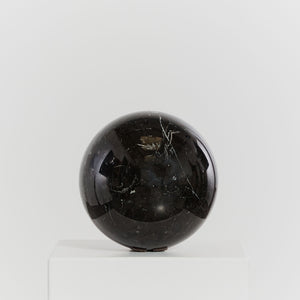 Solid marble sphere