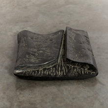 Load image into Gallery viewer, Stone sculpture with folded textile form - Large
