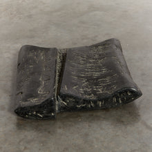 Load image into Gallery viewer, Stone sculpture with folded textile form - Large
