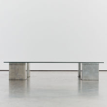 Load image into Gallery viewer, Solid cast aluminium cube table
