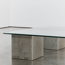 Load image into Gallery viewer, Solid cast aluminium cube table
