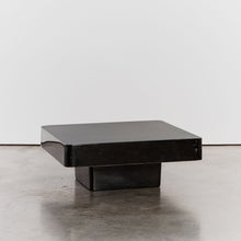 Load image into Gallery viewer, Dark lacquered coffee table - HIRE ONLY
