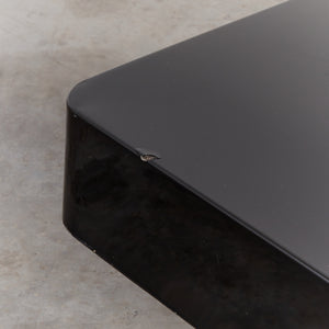Dark lacquered coffee table - HIRE ONLY