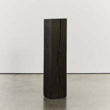 Load image into Gallery viewer, Slimline ebonised oak plinth
