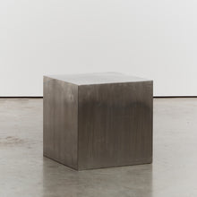 Load image into Gallery viewer, Stainless steel cube table - HIRE ONLY
