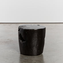 Load image into Gallery viewer, Ebonised Spanish root stool / side table
