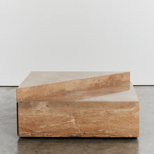 Load image into Gallery viewer, Split stone triangular occasional table
