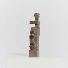 Load image into Gallery viewer, Solid aluminium cubist sculpture - signed
