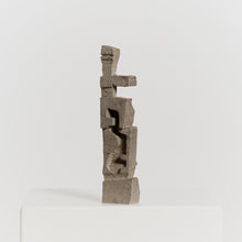 Load image into Gallery viewer, Solid aluminium cubist sculpture - signed

