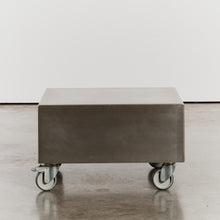 Load image into Gallery viewer, Stainless steel coffee table with castors
