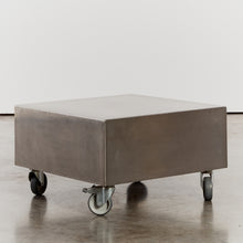 Load image into Gallery viewer, Stainless steel coffee table with castors
