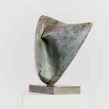 Load image into Gallery viewer, Dutch ceramic sculpture on stone base - signed

