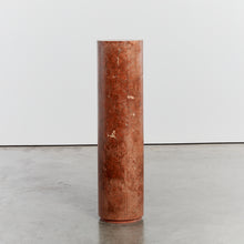 Load image into Gallery viewer, Red marble-effect column - HIRE ONLY
