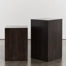 Load image into Gallery viewer, Wood grain veneer plinths - HIRE ONLY

