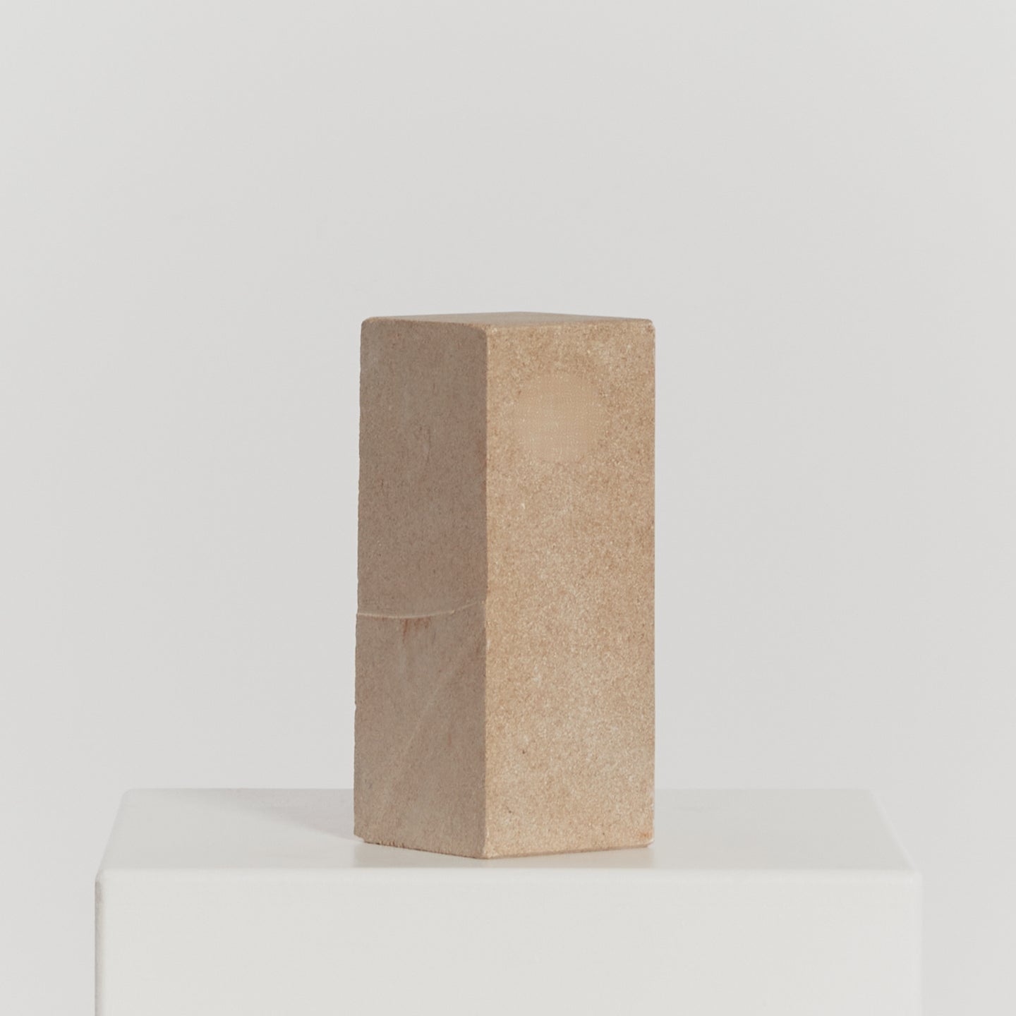 Sandstone brick block plinth - HIRE ONLY