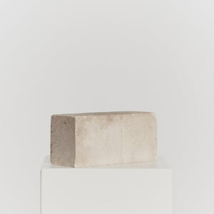 Grey matt stone block plinth - HIRE ONLY