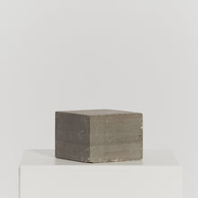 Load image into Gallery viewer, Small blue grey block plinth - HIRE ONLY
