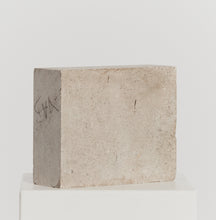 Load image into Gallery viewer, Large grey stone block plinth - HIRE ONLY
