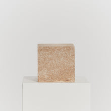 Load image into Gallery viewer, Small sandstone cube block plinth - HIRE ONLY
