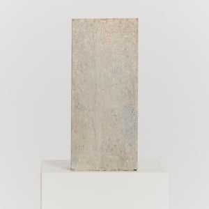 XL grey matt thin block plinth - HIRE ONLY