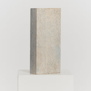 XL grey matt thin block plinth - HIRE ONLY