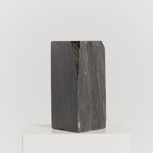 Grey marble triangular block - HIRE ONLY