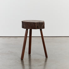 Load image into Gallery viewer, Rustic slab side table - HIRE ONLY
