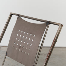 Load image into Gallery viewer, Pair of steel folding chairs by KFF studio - HIRE ONLY
