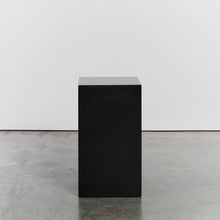 Load image into Gallery viewer, Black postmodern formica plinth - short - HIRE ONLY
