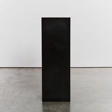 Load image into Gallery viewer, Black postmodern formica plinth - tall - HIRE ONLY
