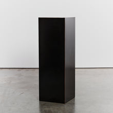Load image into Gallery viewer, Black postmodern formica plinth - HIRE ONLY
