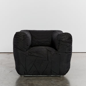 Black Edra arm chair by Peter Traag - HIRE ONLY