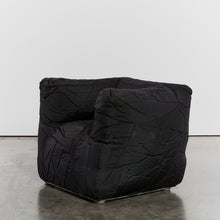 Load image into Gallery viewer, Black Edra arm chair by Peter Traag - HIRE ONLY
