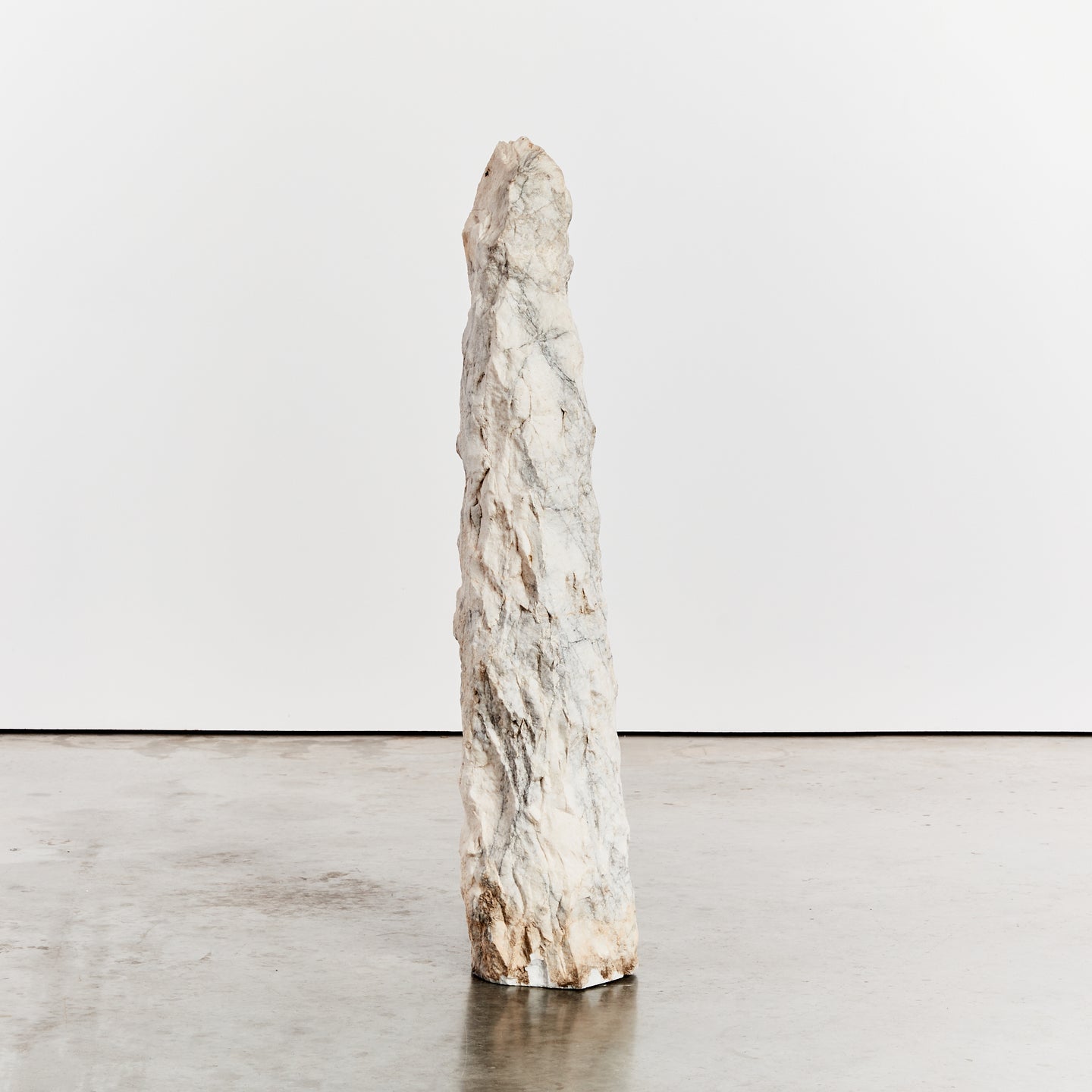 Raw marble floor standing sculpture - ON HOLD