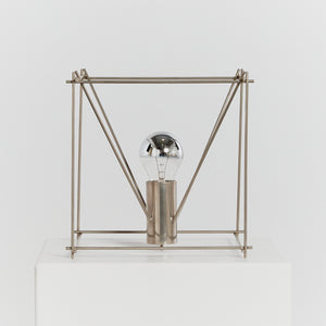 Le Cube table lamp by Max Sauze