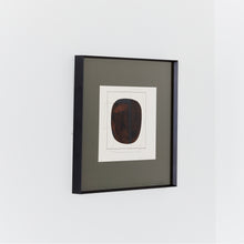 Load image into Gallery viewer, Numbered print by Herbert Bessel in black steel frame
