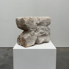 Load and play video in Gallery viewer, Cubist abstract sculpture in volcanic stone
