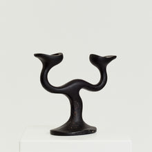 Load image into Gallery viewer, Robert Welch Sea Drift candelabra in Black - HIRE ONLY
