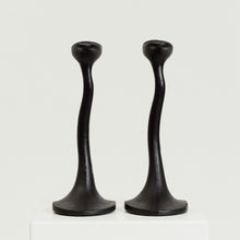 Load image into Gallery viewer, Robert Welch Sea Drift candlesticks  - HIRE ONLY
