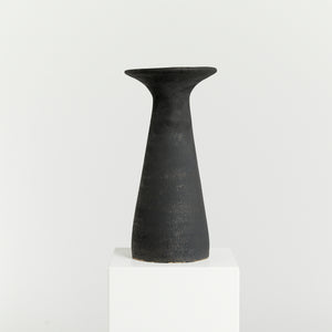 XL dark brown statement vase