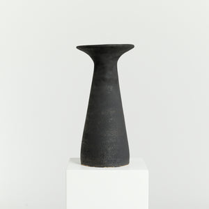 XL dark brown statement vase