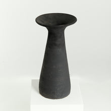Load image into Gallery viewer, XL dark brown statement vase
