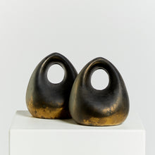 Load image into Gallery viewer, Ben Seibel burnished teardrop bookends
